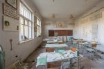 Chernobyl Exclusion Zone - Abandoned school in Mashevo Ukraine (ЧЗО, школа в Машево)