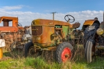 Cimetière de Tracteurs - France.