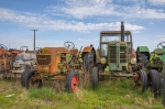 Cimetière de Tracteurs - France.