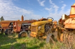 Cimetière de Tracteurs - France.