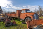 Cimetière de Tracteurs - France.