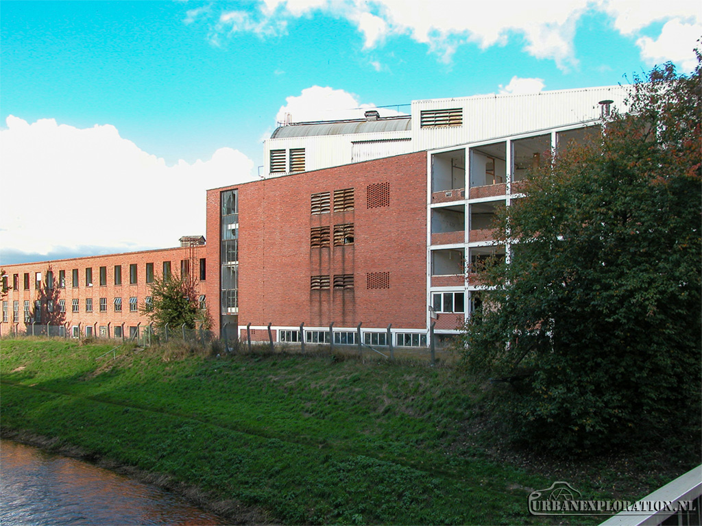 Former textile factory of RAWE & Co left abandoned