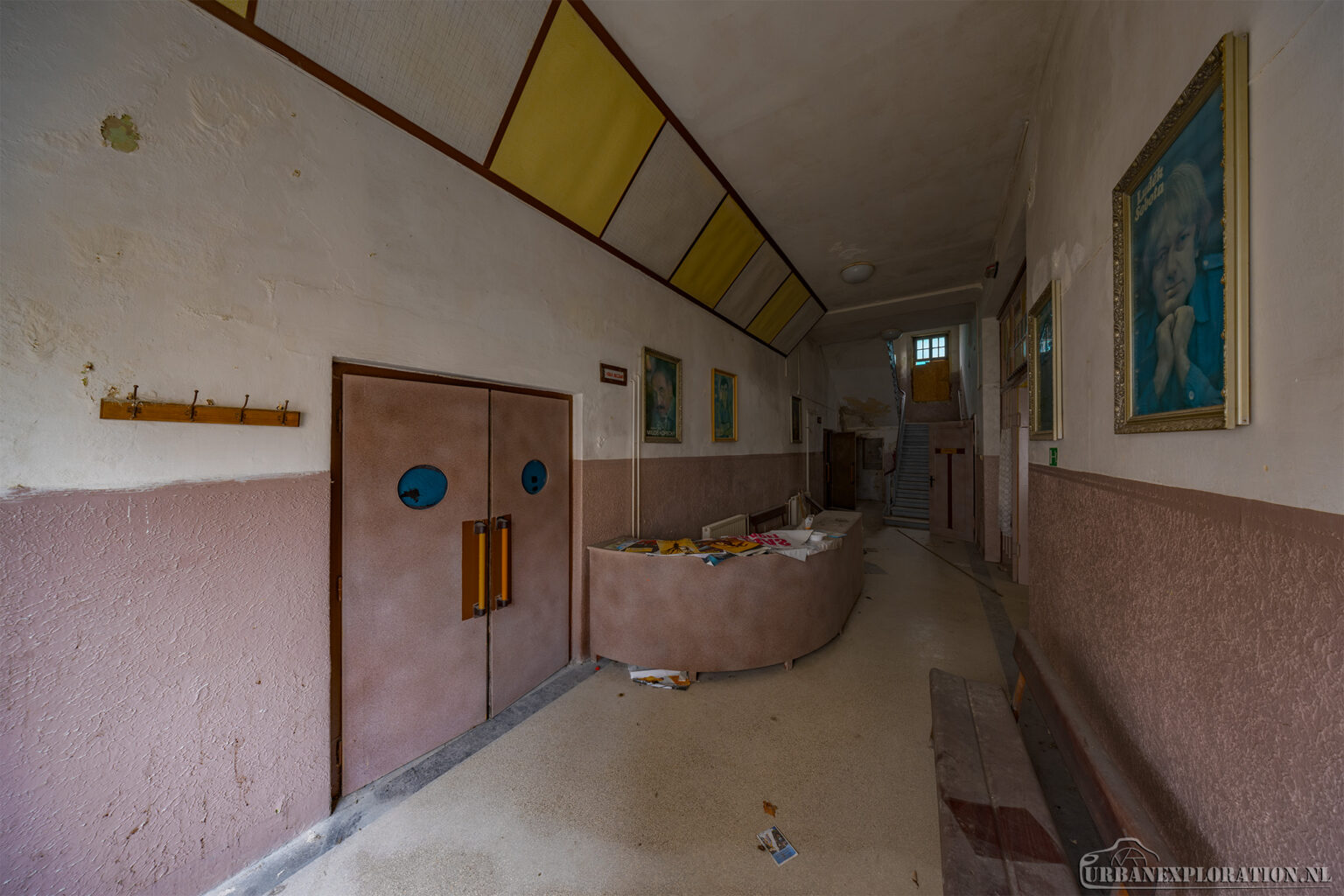 Abandoned cinema in the Czech Republic photographed during urban exploration