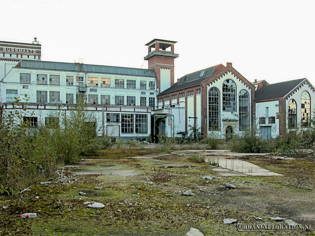 Former textile factory of RAWE & Co left abandoned