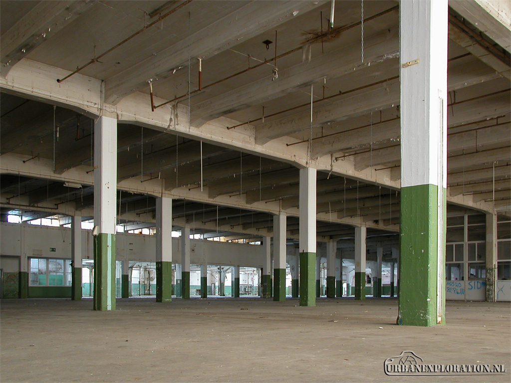 Former textile factory of RAWE & Co left abandoned