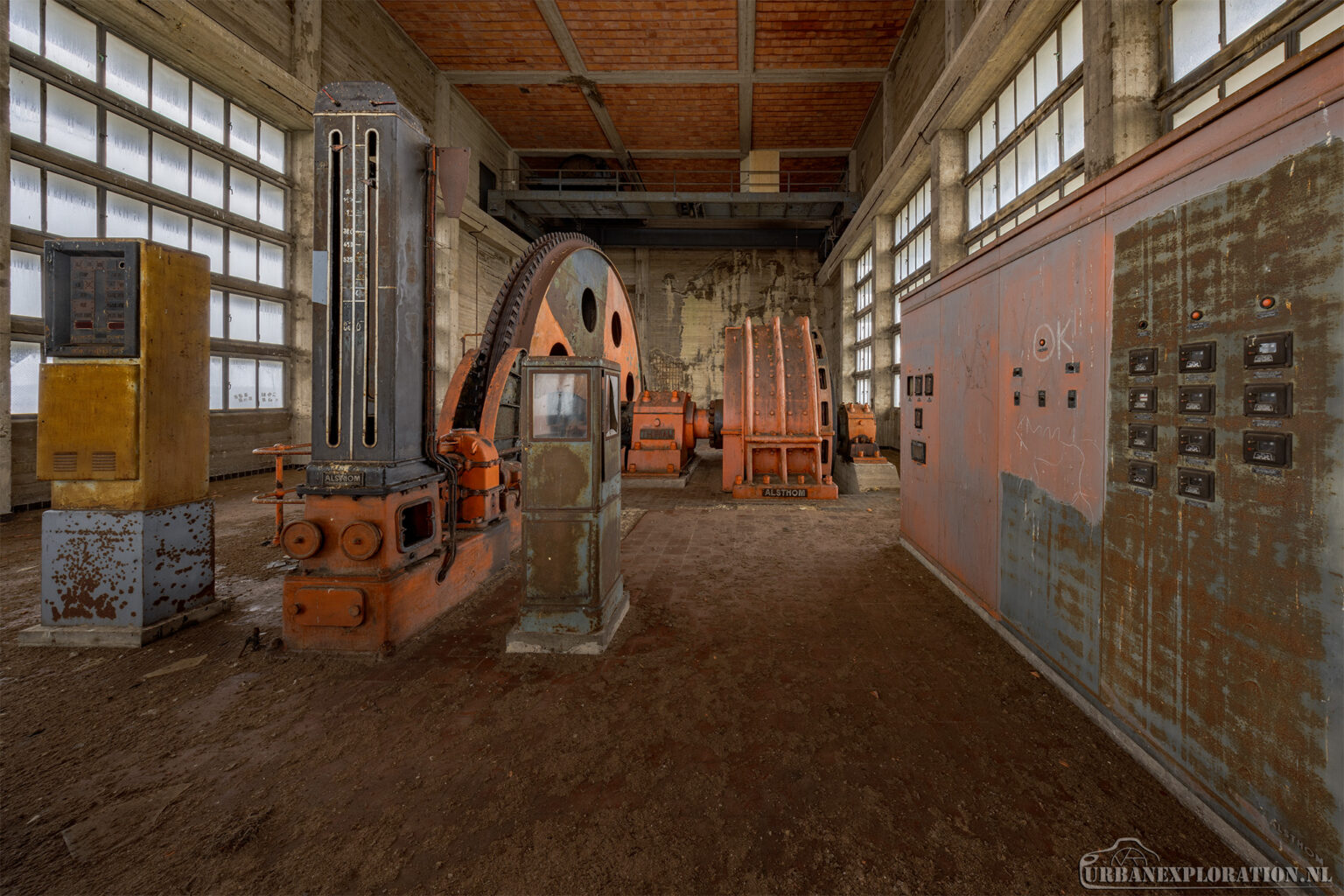 Abandoned Saint Albert mine photographed during urban exploration