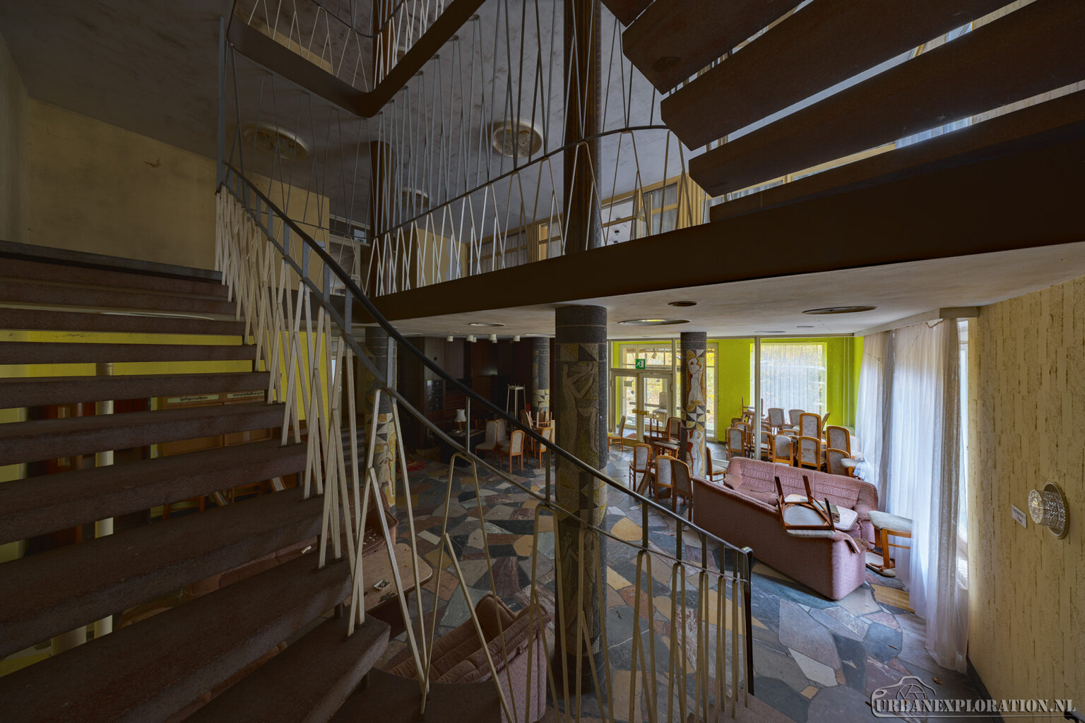 Abandoned state guesthouse used by the DDR government