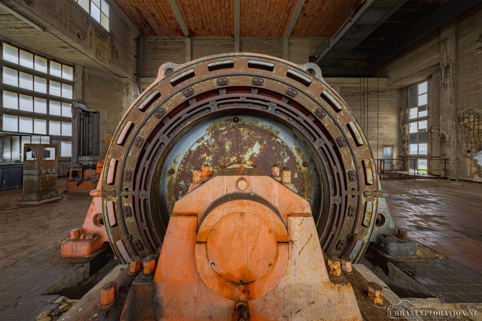 Abandoned Saint Albert mine photographed during urban exploration