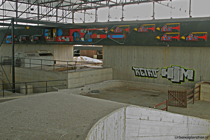 Former water testing laboratory left abandoned