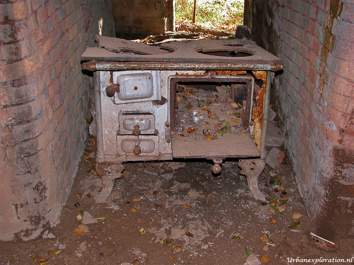 Abandoned brickworks photographed during urban exploration