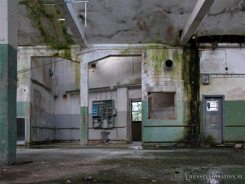 Former textile factory of RAWE & Co left abandoned