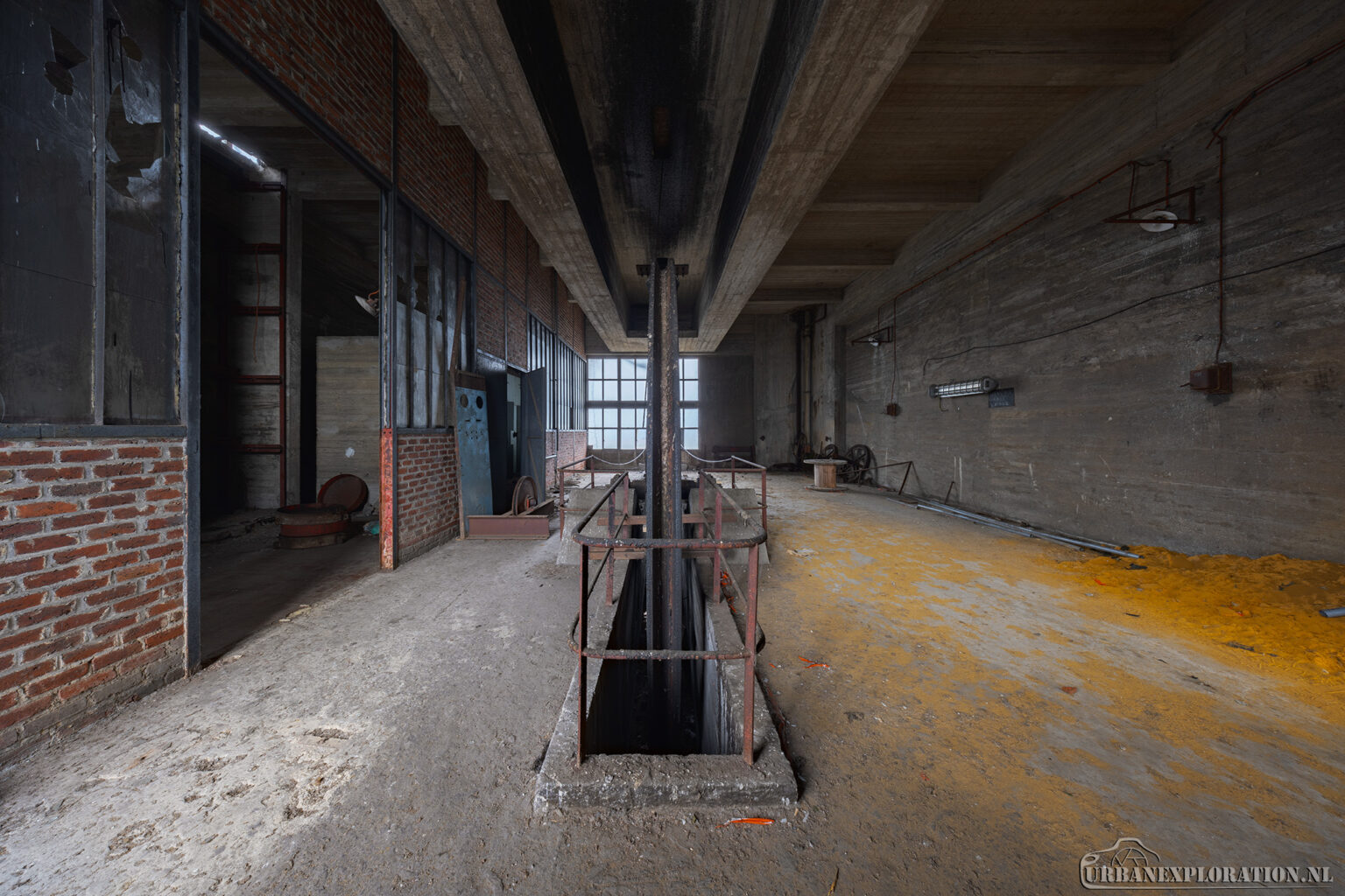Abandoned Saint Albert mine photographed during urban exploration