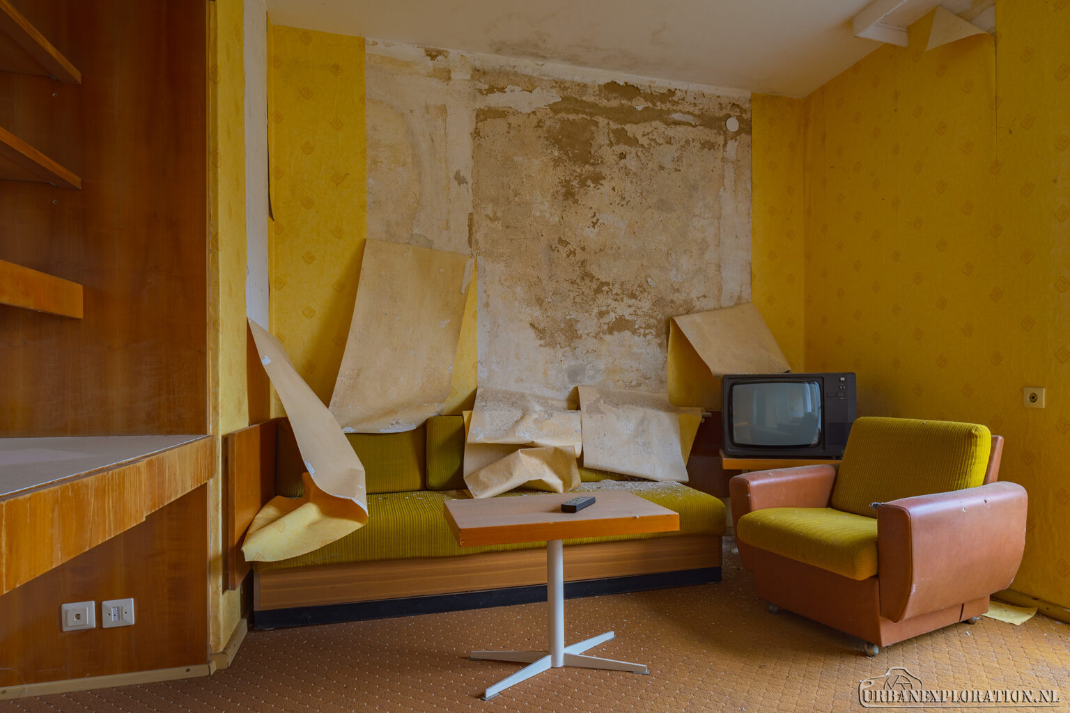 Abandoned state guesthouse used by the DDR government