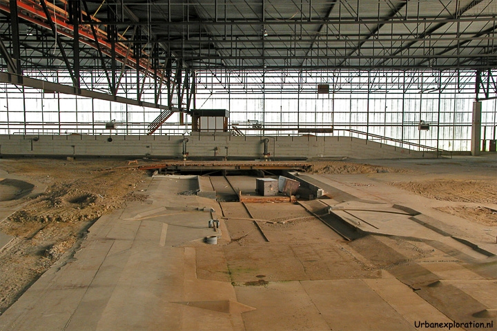 Former water testing laboratory left abandoned