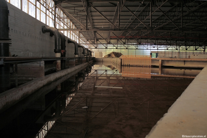 Former water testing laboratory left abandoned