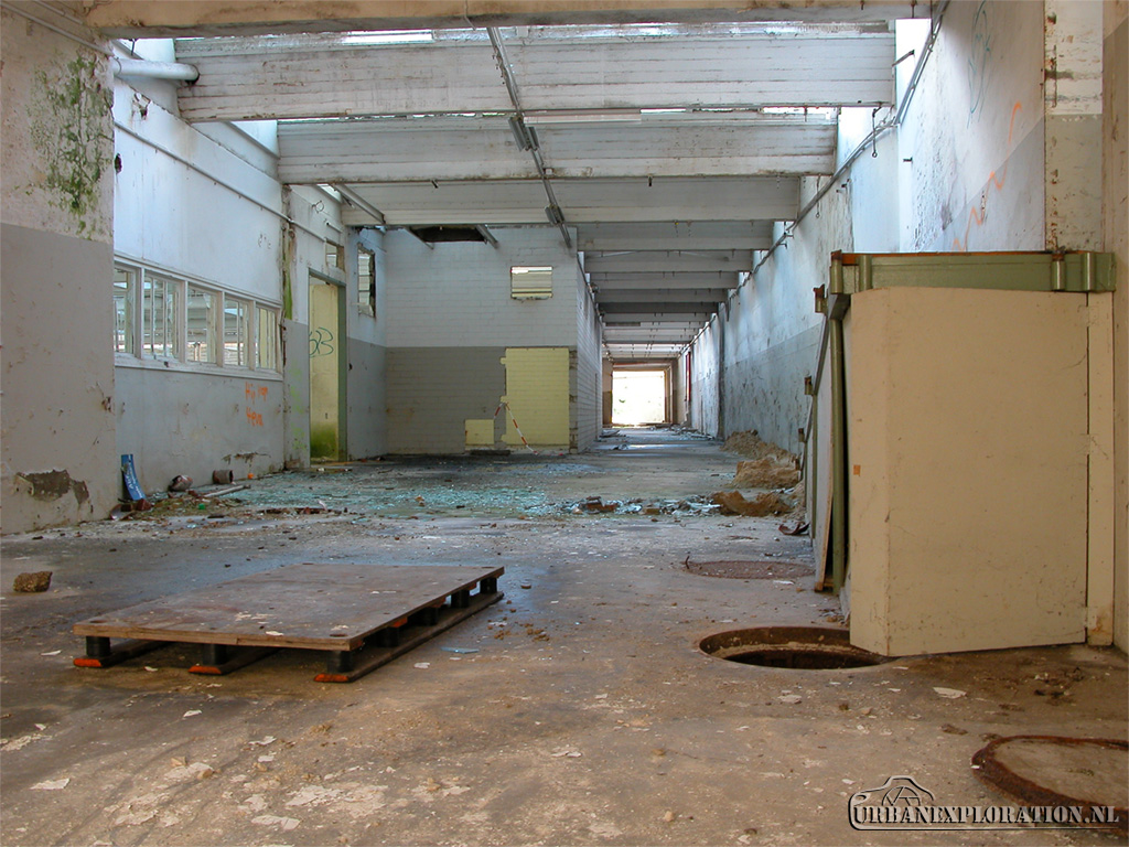Former textile factory of RAWE & Co left abandoned
