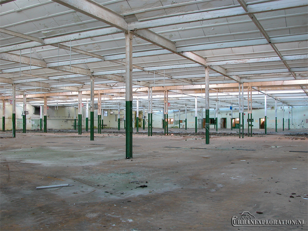Former textile factory of RAWE & Co left abandoned