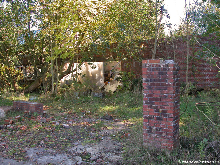 Abandoned brickworks photographed during urban exploration
