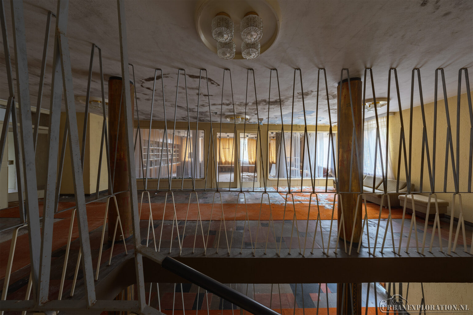 Abandoned state guesthouse used by the DDR government