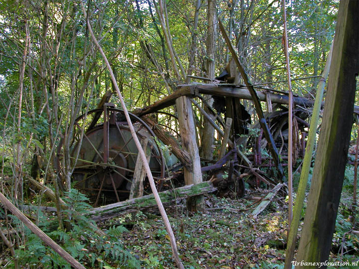 Abandoned brickworks photographed during urban exploration