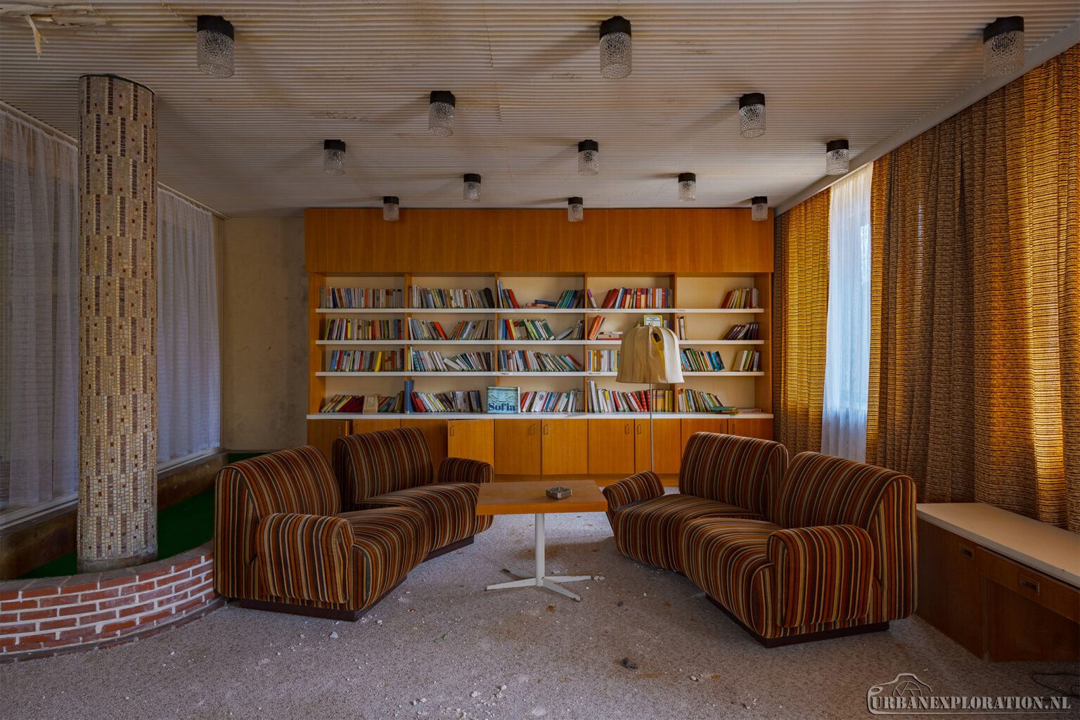 Abandoned state guesthouse used by the DDR government