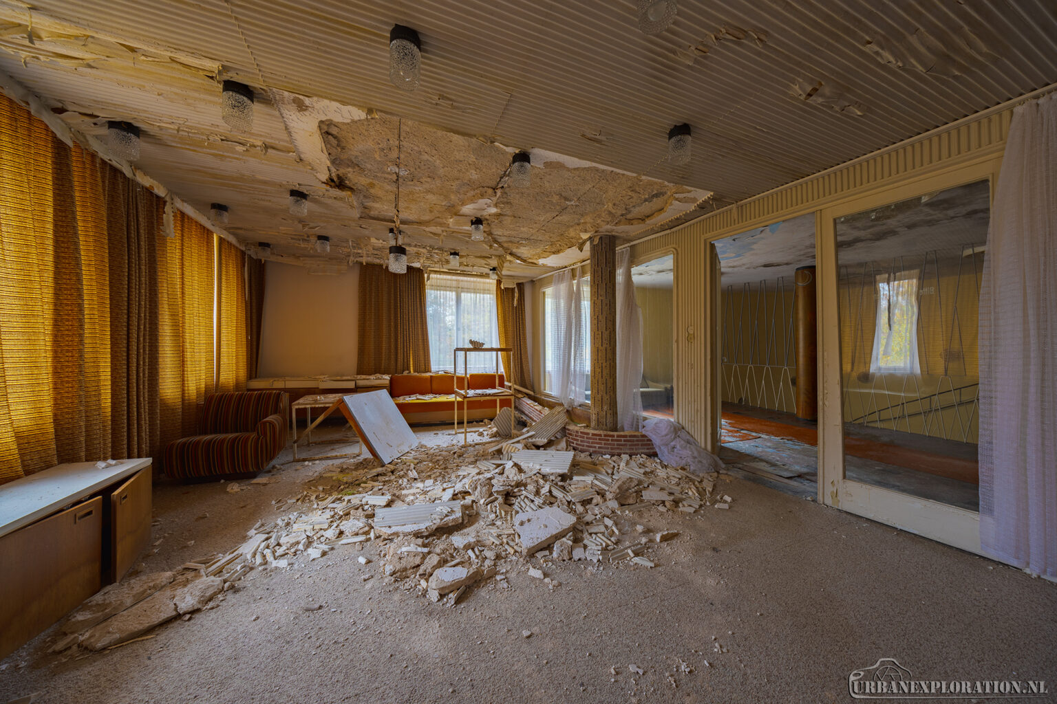 Abandoned state guesthouse used by the DDR government