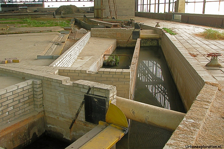 Former water testing laboratory left abandoned