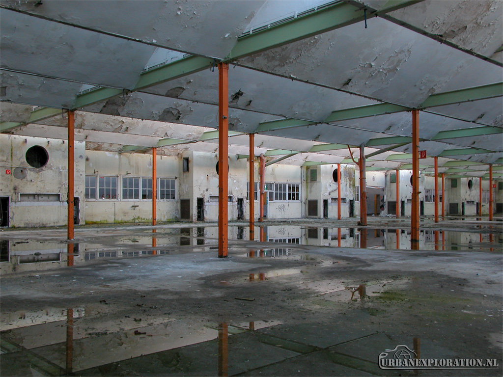 Former textile factory of RAWE & Co left abandoned