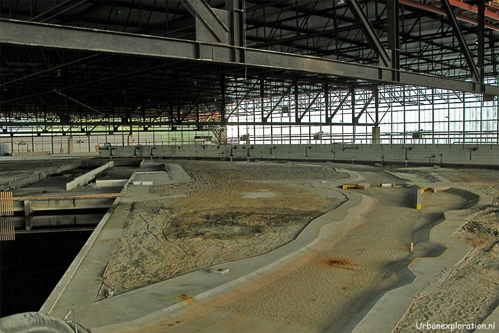 Former water testing laboratory left abandoned