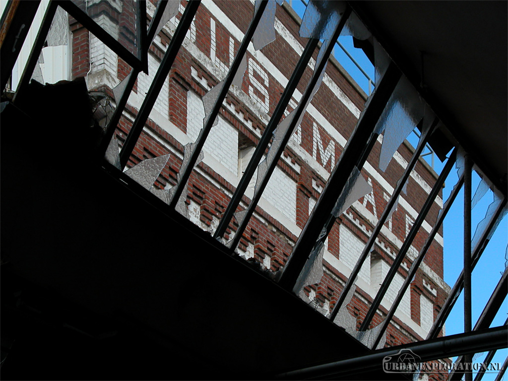 Former textile factory of RAWE & Co left abandoned