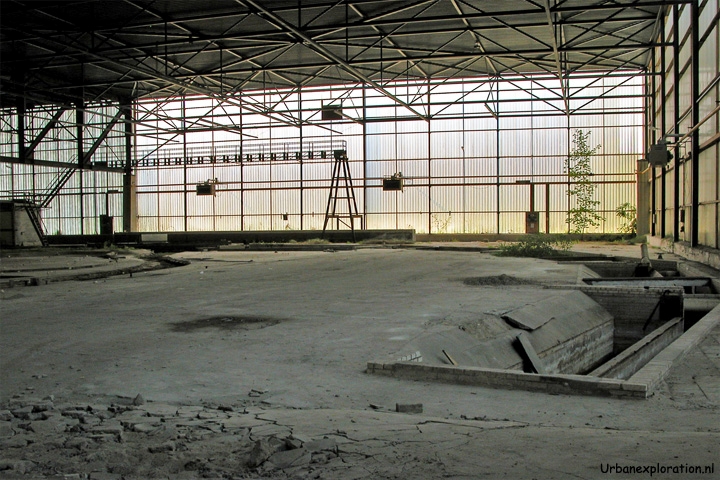 Former water testing laboratory left abandoned