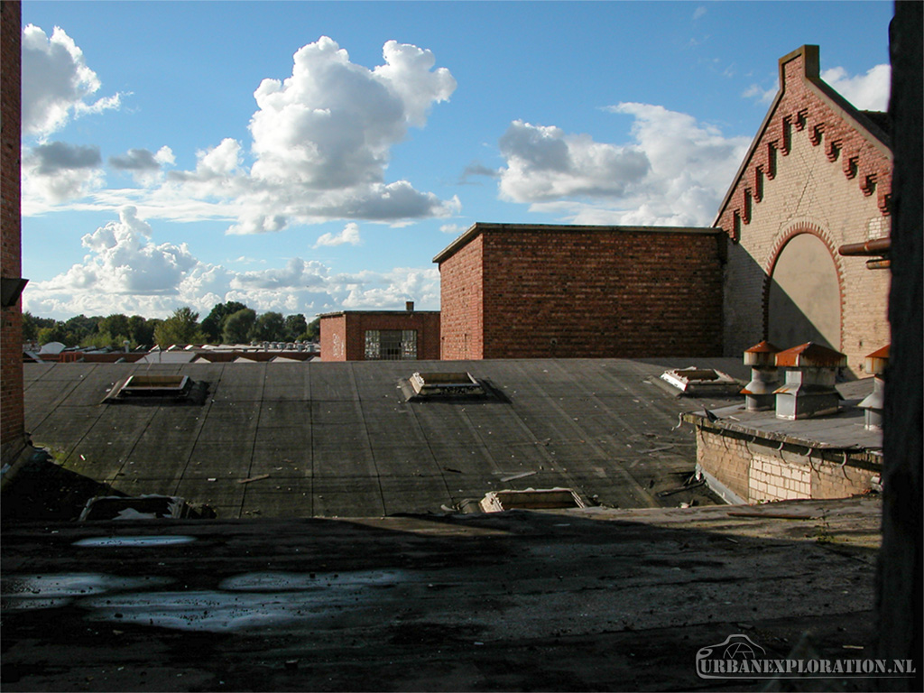 Former textile factory of RAWE & Co left abandoned