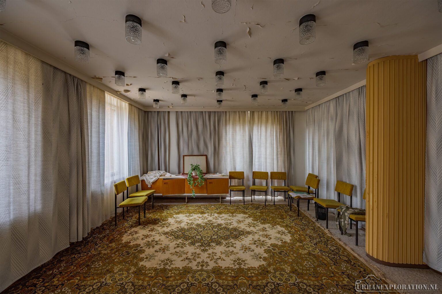 Abandoned state guesthouse used by the DDR government