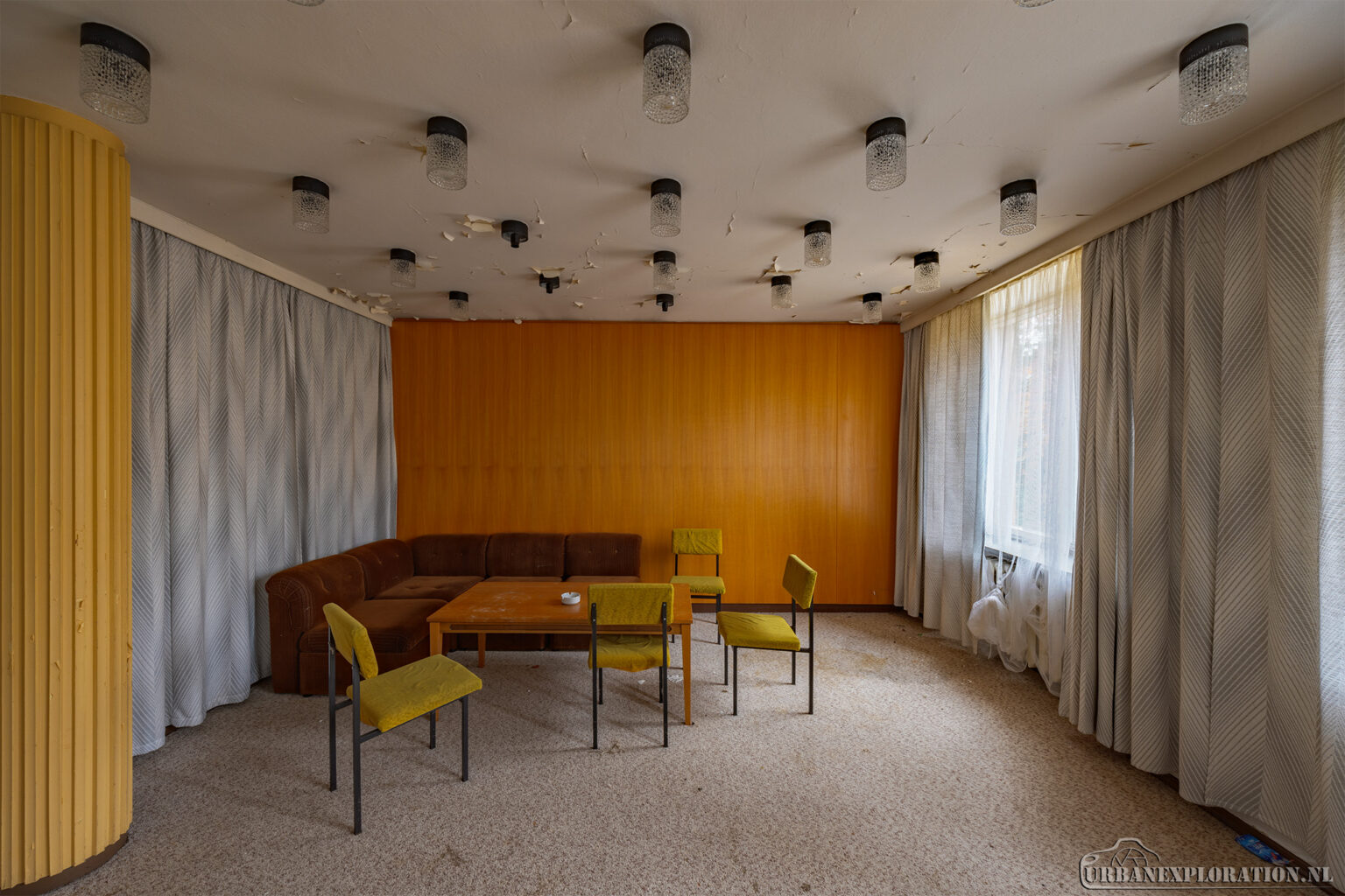 Abandoned state guesthouse used by the DDR government
