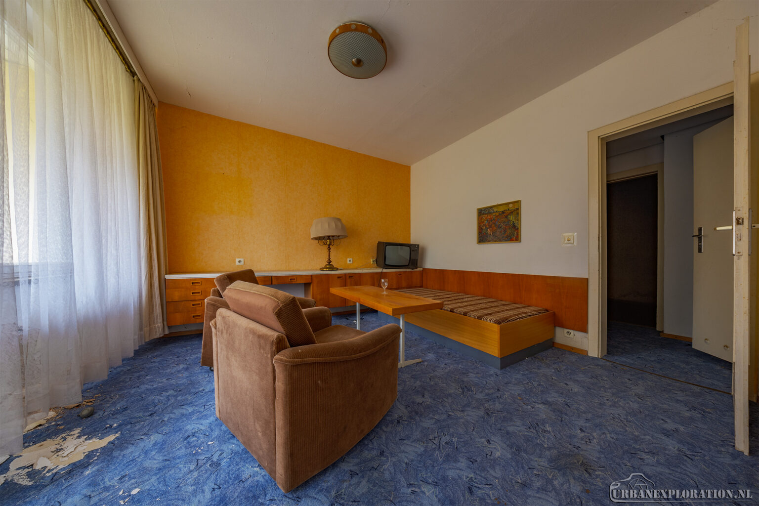 Abandoned state guesthouse used by the DDR government