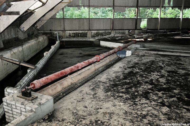 Former water testing laboratory left abandoned