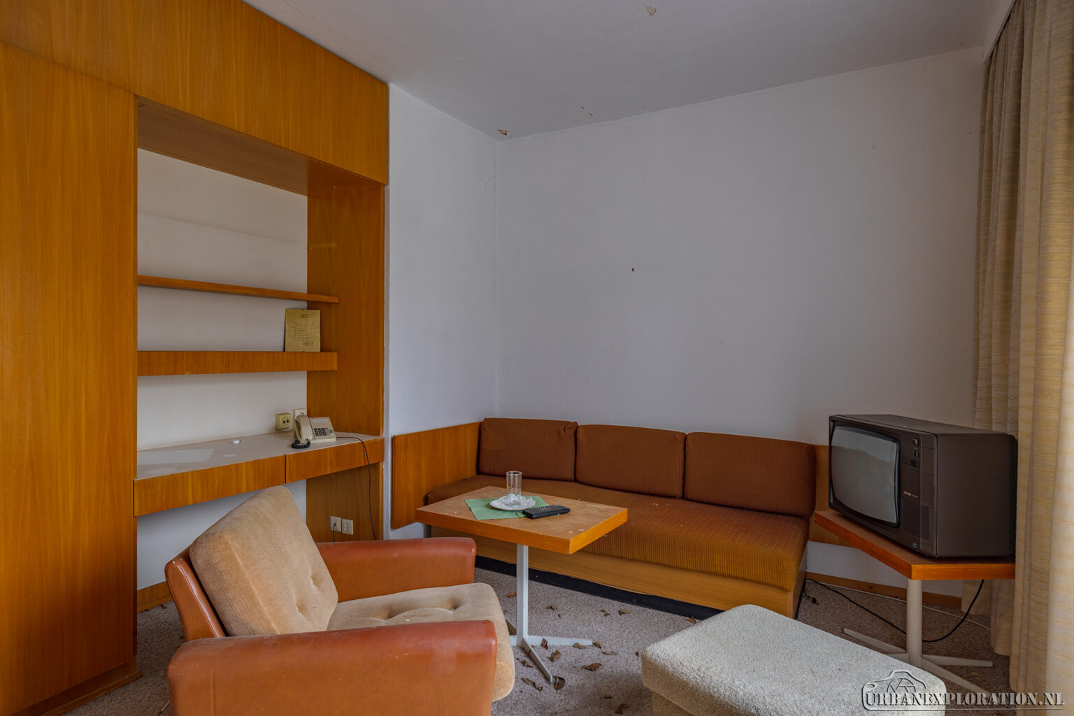 Abandoned state guesthouse used by the DDR government