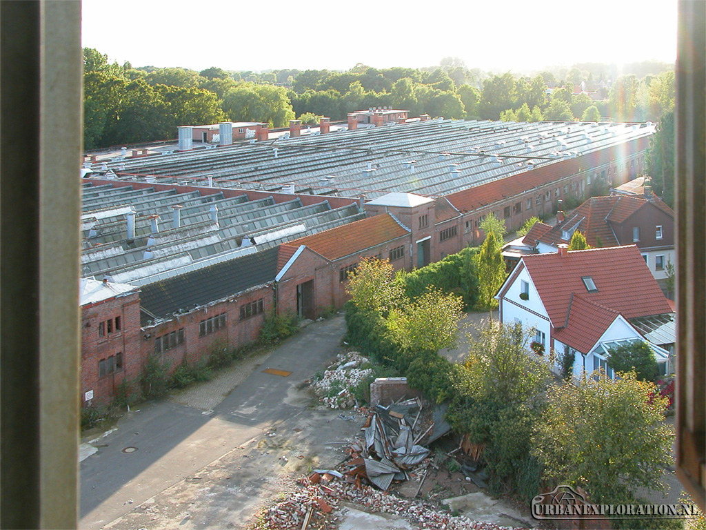Former textile factory of RAWE & Co left abandoned
