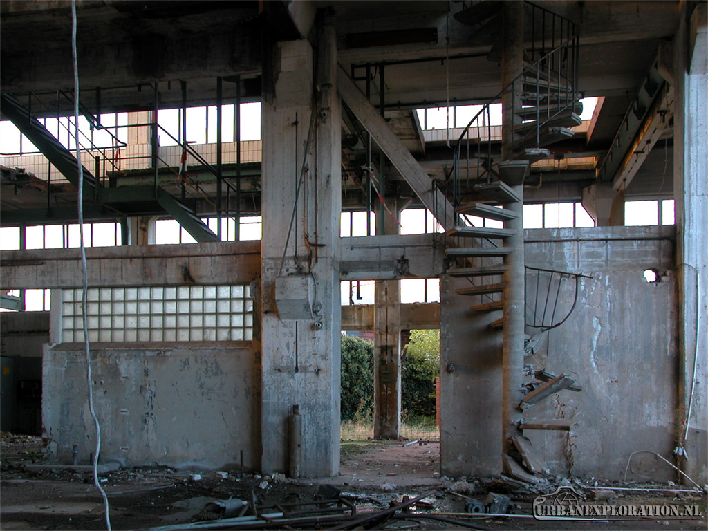 Former textile factory of RAWE & Co left abandoned