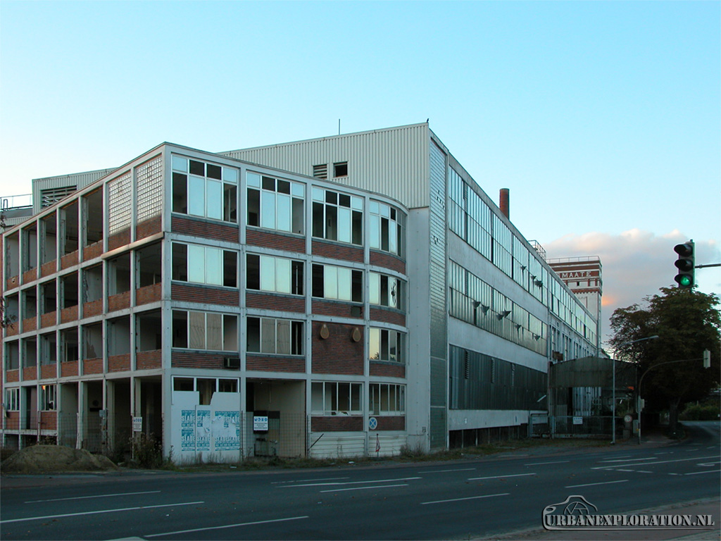 Former textile factory of RAWE & Co left abandoned