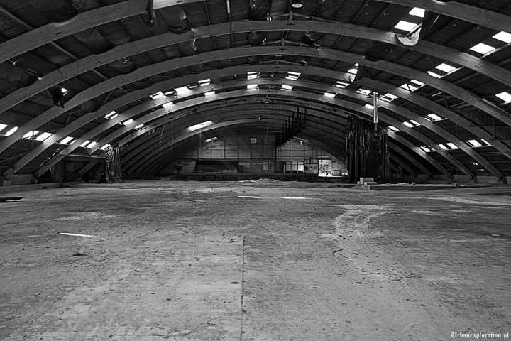 Former water testing laboratory left abandoned