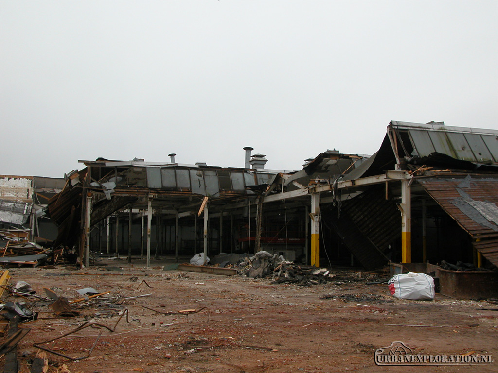 Former textile factory of RAWE & Co left abandoned