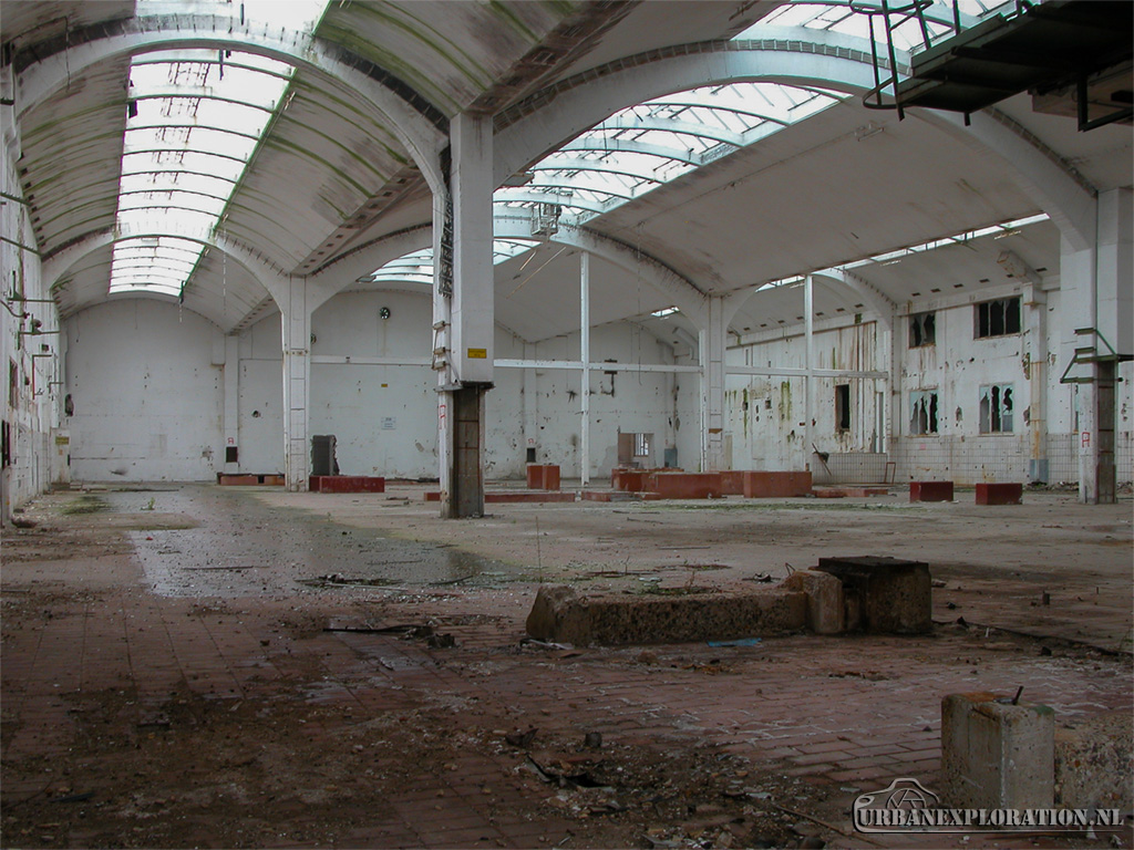 Former textile factory of RAWE & Co left abandoned