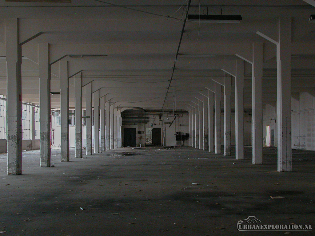 Former textile factory of RAWE & Co left abandoned