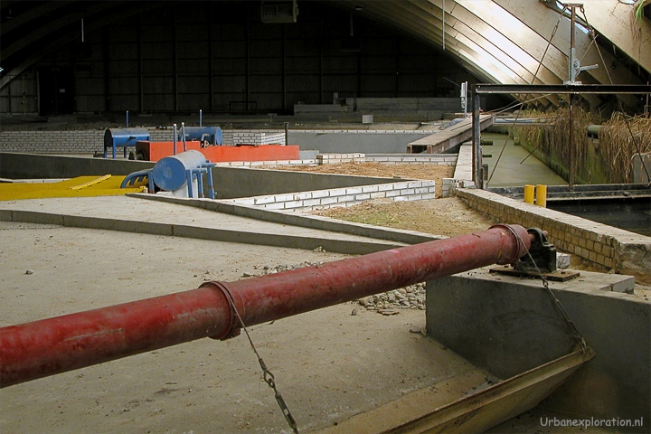 Former water testing laboratory left abandoned