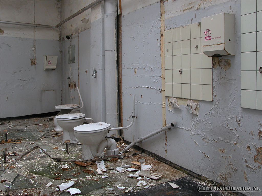 Former textile factory of RAWE & Co left abandoned