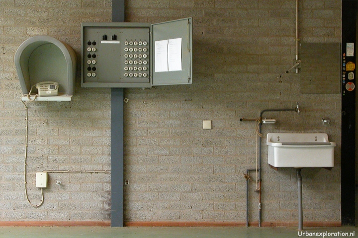 Former water testing laboratory left abandoned