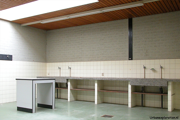 Former water testing laboratory left abandoned