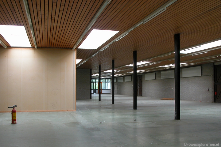 Former water testing laboratory left abandoned