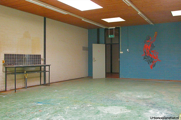 Former water testing laboratory left abandoned